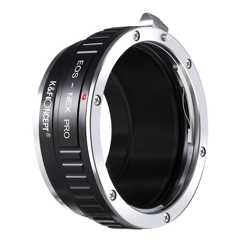 K&F Concept Lens Mount Adapter with Light-reducing Paint for Lens to Sony Alpha Nex E-Mount Camera Body,fits for Sony NEX-3, NEX-5, NEX-5N, NEX-7, NEX-7N, NEX-C3, NEX-F3