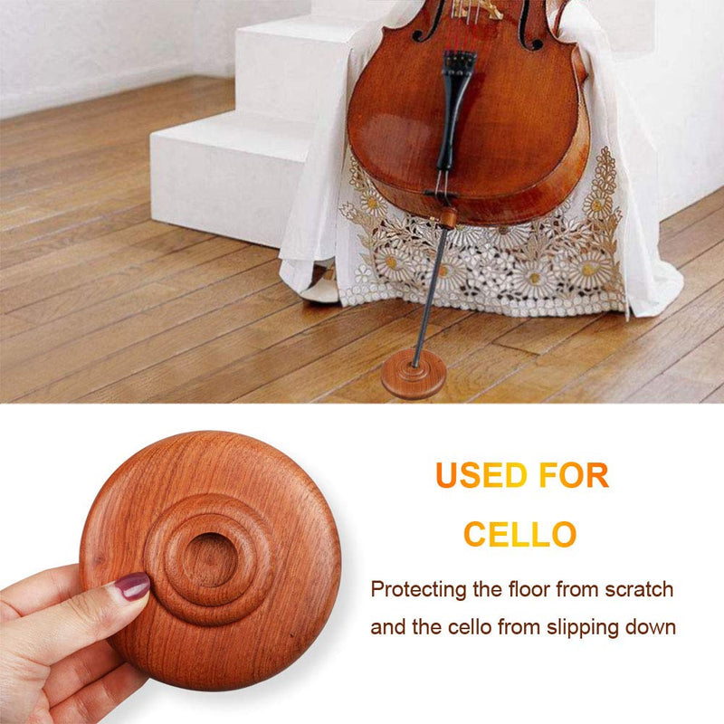 Mr.Power Wooden Cello Anti-slip Pad Mat for Stringed Musical Instruments Accessory