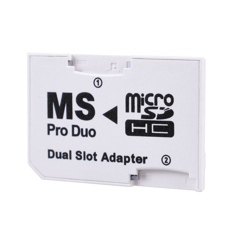 UCEC Dual Slot Micro SD/SDHC to Memory Stick Pro Duo Adapter for PSP Sony