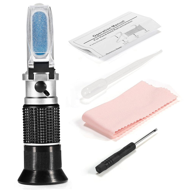 0-90% Brix Meter Refractometer,V-Resourcing Portable Hand Held Sugar Content Measurement for Sugar, Food, Fruit, Beverages Honey 0-90% Brix