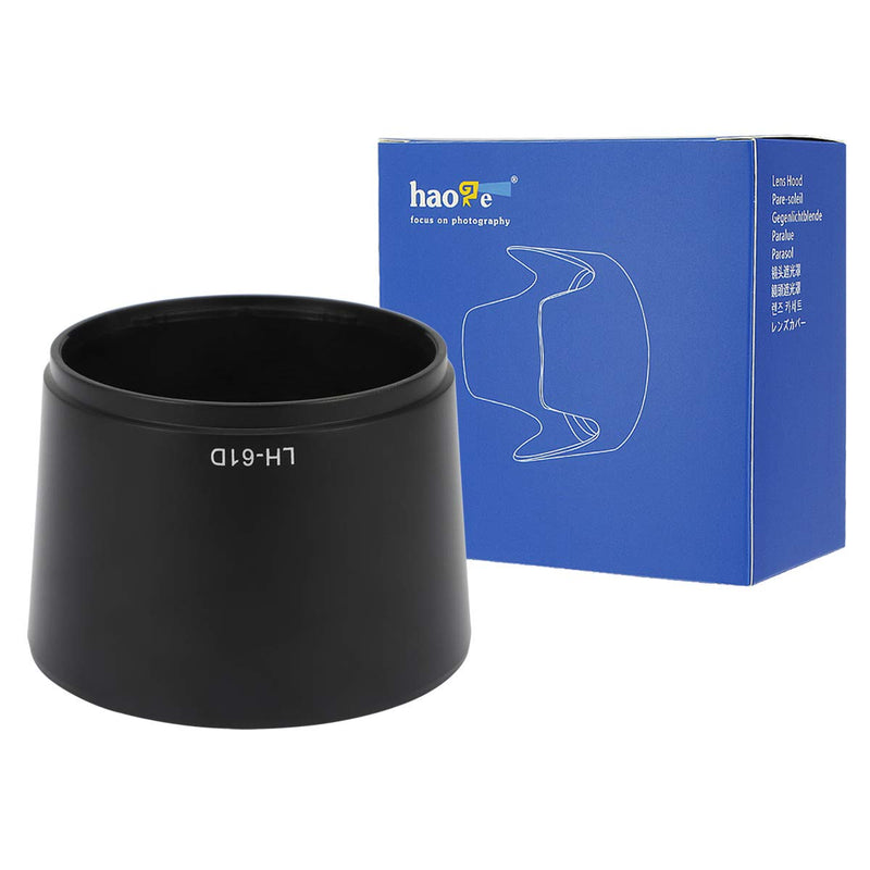 Haoge Bayonet Lens Hood for Olympus M.ZUIKO Digital ED 40-150mm f/4.0-5.6 R Replaces Olympus LH-61D