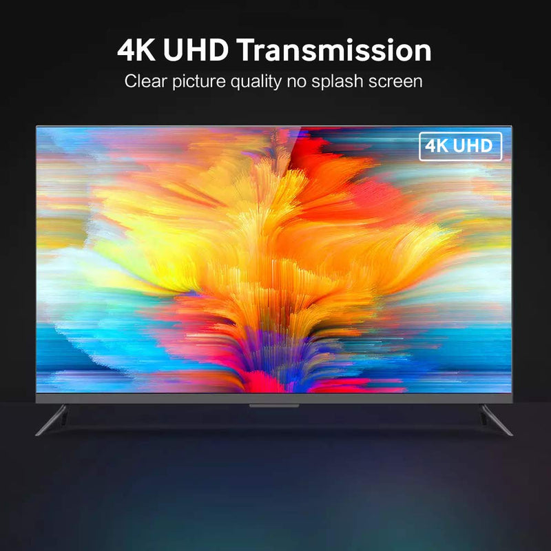 Cmple - HDMI Extension Cable Male to Female Support 3D 4K x 2K Resolution HDMI Cable Extender with Ethernet - 10 Feet 10FT Black