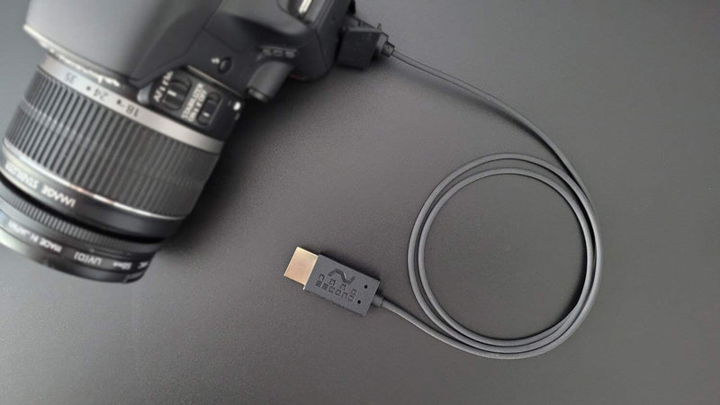 [AUSTRALIA] - Nanosecond Extreme Slim 2.6' HDMI Cable - World's Thinnest and Most Flexible HDMI Cable. (2.6 Ft / 0.8m) High-Speed Supports Full 1080P, 4K, UltraHD, 3D, Ethernet, and Audio Return Channel 
