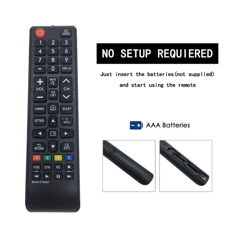 MYHGRC Replacement Samsung Remote Control BN59-01289A for All Samsung Smart TV Remotes - Universal for Mando TV Samsung