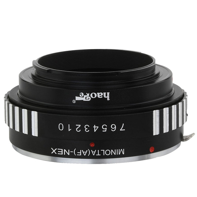 Haoge Lens Mount Adapter for Sony Alpha A-Type Minolta MAF AF Mount Lens to Sony E Mount NEX Camera as a3000 a3500 a5000 a5100 a6000 a6400 a6500 A7 A7R A7S A7II A7RII A7SII A7III A7RIII A9 VG30 FS7