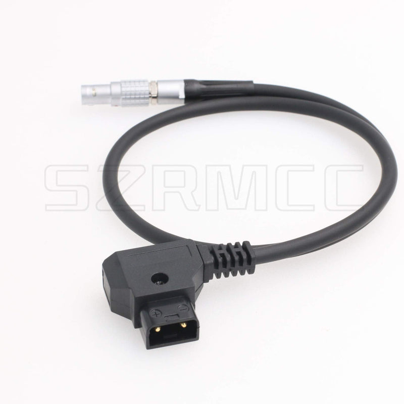 SZRMCC D tap to 0B 2 Pin Power Cable for SmallHD 503 703 Teradek Bolt 300 500 600 (Straight, 60cm) Straight