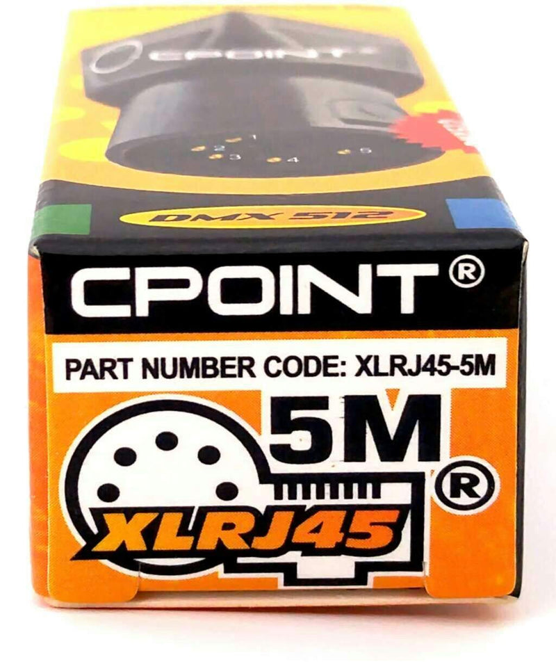 [AUSTRALIA] - CPoint XLRJ45-5M 5 Pin XLR Male to RJ45 DMX Adapter 