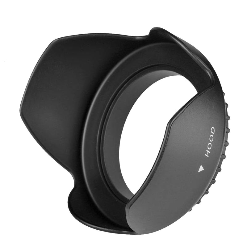 58mm Digital Tulip Flower Lens Hood For Canon Digital EOS Rebel SL1, T1i, T2i, T3, T3i, T4i, T5, T5i EOS60D, EOS70D, 50D, 40D, 30D, EOS 5D, EOS5D Mark III, EOS6D, EOS7D, EOS7D Mark II, EOS-M Digital SLR Cameras Which Has Any Of These Canon Lenses 18-55...