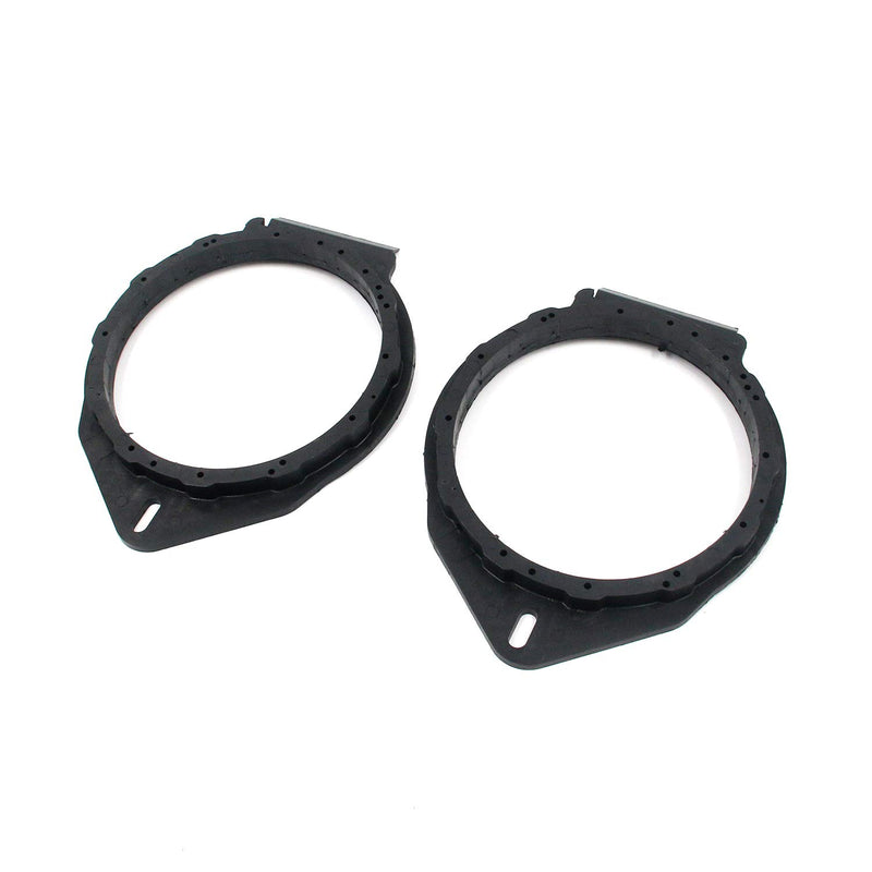 Karcy 6.5 Inch Speaker Adapter Plastic Black Fit for Buick and Chevy Pack of 2