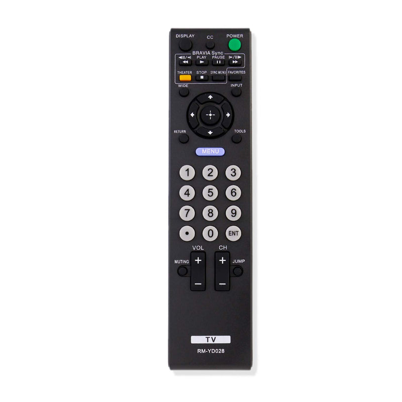 New RM-YD028 Replace Remote Control fit for Sony Bravia LCD LED Digital Color TV KDL-32L5000 KDL-22L5000 KDL-26L5000 KDL-37L5000 KDL-40SL150 KDL-55V5100 KDL-52V5100 KDL-52VL150 KDL-46VL150 KDL-40V5100