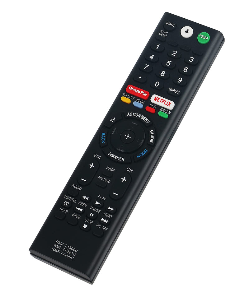 RMF-TX300U Replace Remote Sub RMF-TX200U RMF-TX201U w Voice Control fit for Sony Smart 4K TV 149331811 XBR-55X850S XBR-55X930D XBR-65X850D XBR-65X930D XBR-75X850D XBR-75X940D XBR-85X850D XBR-43X800D