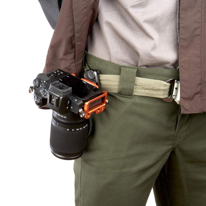 3 Legged Thing Zayla Dedicated L-Bracket - Arca Swiss Compatible L-Bracket for Landscape and Portrait Photography Zayla-PD Copper