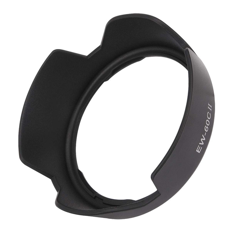 Haoge Bayonet Petal Flower Lens Hood for Canon EF-S 18-55mm f3.5-5.6 is, II and Canon EF 28-80mm f/3.5-5.6 II, II USM, III USM, IV USM, V USM Lens Replaces Canon EW-60C