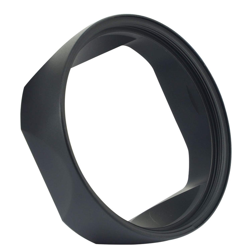 Haoge LH-LQ Metal Square Lens Hood for Leica Q2 Q Q-P QP q Camera Accessories Black