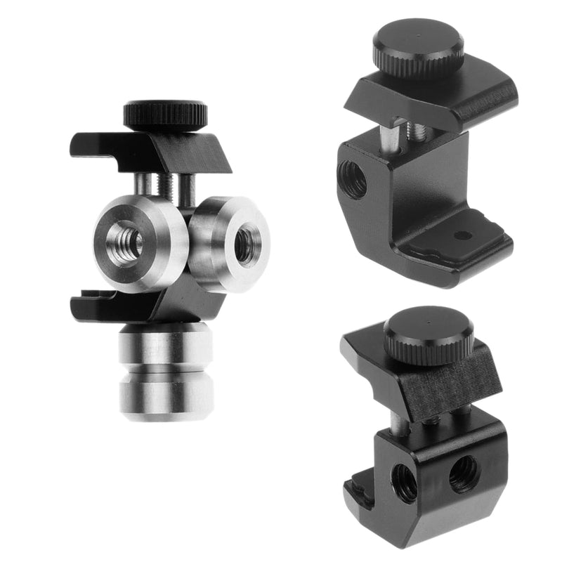 Camkix Smartphone Gimbal Counterweight Set - 1X Counterbalance Clip Mount, 4X Stabilizer Screws - Compatible with DJI Osmo Mobile 1/2, Zhiyun Smooth 4, Zhiyun Smooth Q, Feiyu Vimble 2, Evo Shift