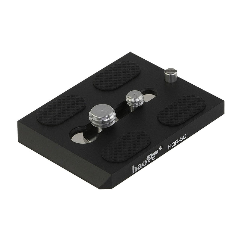 Haoge HQR-SC Camera QR Quick Release Plate for Sachtler Video 14II, DV 2, DV 4, DV 6, DV 8, DV 8/100, DV10 3+3, DV10 5+5, FSB6T, FSB8T, FSB10T Tripod Fluid Head Replace Touch & Go Plate S