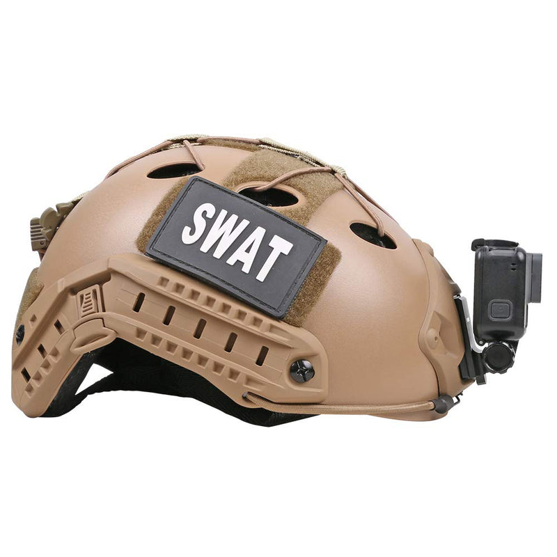 [AUSTRALIA] - SUREWO Aluminum NVG Mount Compatible with GoPro Hero 10/9/8/7/6/5 Black, Tactical Helmet NVG Mount Compatible with DJI Osmo Action 2,Insta360 ONE R/AKASO/Crosstour and Most Action Cameras 