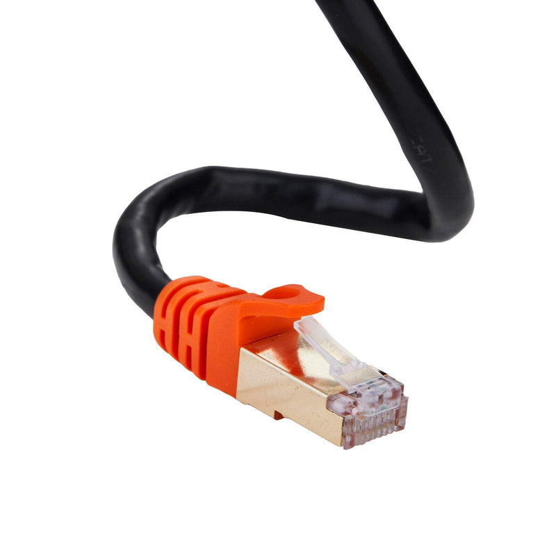 [AUSTRALIA] - Cables Direct Online 15FT Cat7 Outdoor Ethernet Cable 26AWG SFTP Heavy-Duty Cat 7 Networking Patch Cord RJ45 600Mhz Waterproof Direct Burial 
