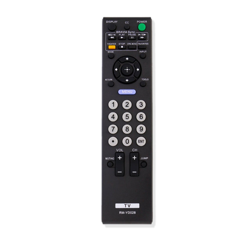 RM-YD028 Replaced Remote fit for Sony TV KDL32L5000 KDL46S5100 KDL-46VL150 KDL-46VE5 KDL-52S5100 KDL32XBR9 KDL52V5100 KDL46V5100 KDL52S5100