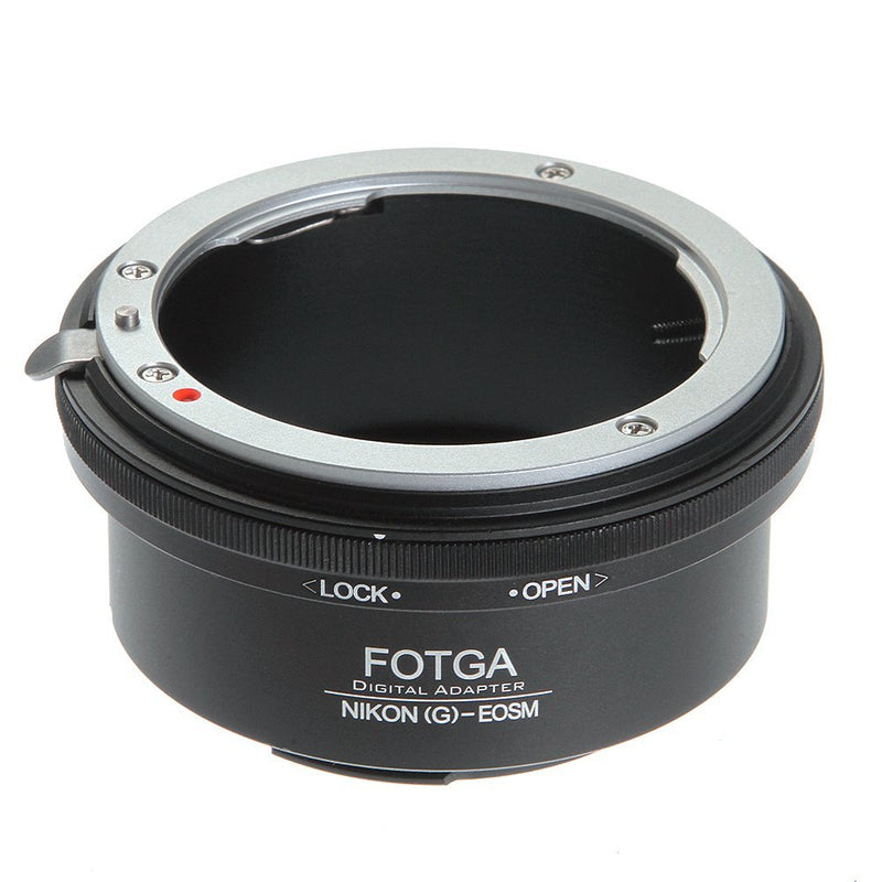 Runshuangyu FOTGA Lens Mount Adapter for G AF-S Mount Lens to EF-M EOS M M2 M3 M5 M6 M10 M50 M100 Camera