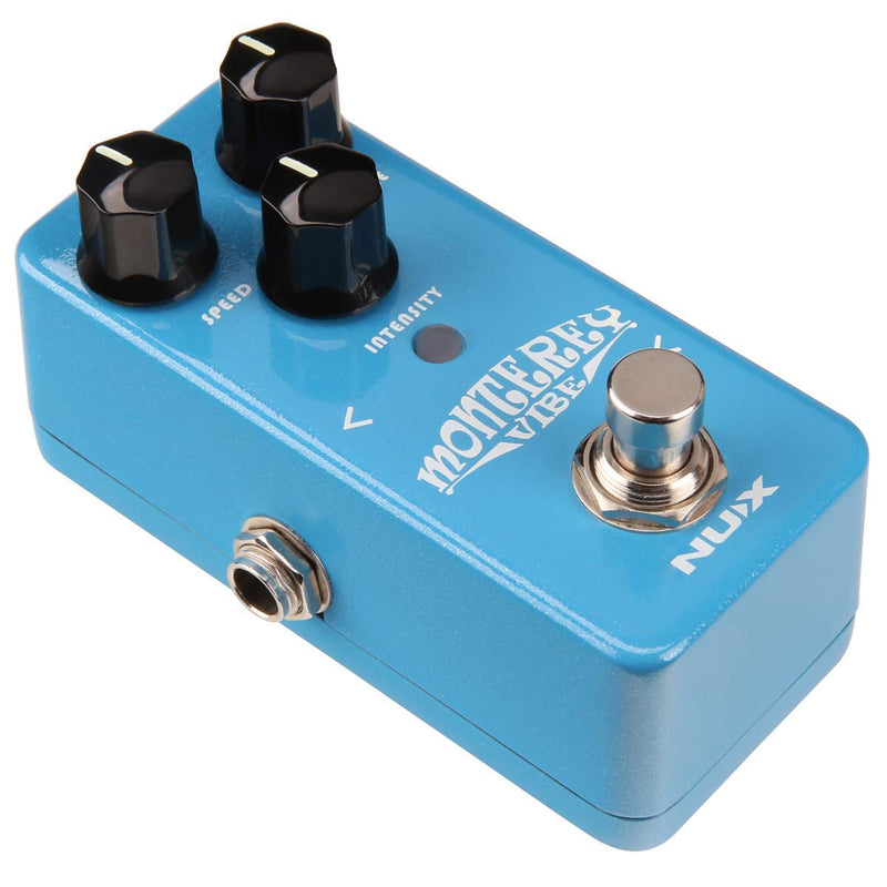 [AUSTRALIA] - NUX Monterey Vibe Guitar Effects Pedal with an optional Tremolo Effect Firmware Upgradable True Bypass 