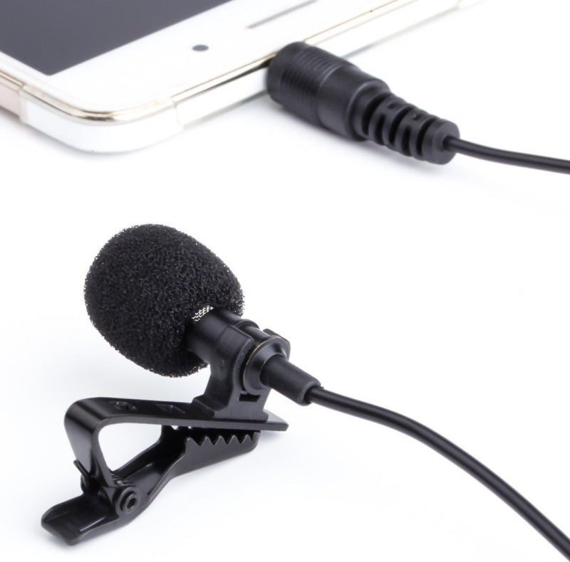 [AUSTRALIA] - PROFFESIONAL LAVALIER LAPEL CONDENSER MICROPHONE OMNIDIRECTIONAL MIC WITH EASY CLIP SYSTEM for IPHONE/IPAD/ANDROID/COMPUTER PERFECT FOR RECORDING YOUTUBE/PODCAST/VOICE NOTES 