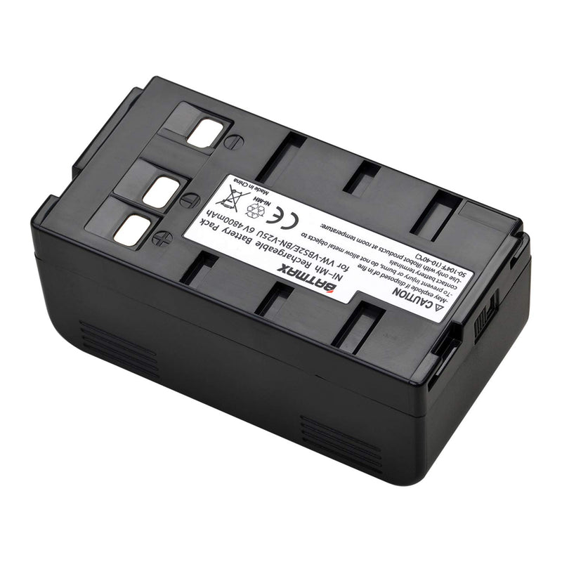 Batmax 1Pc 4800mAh BN-V25U Battery for JVC BN-V10U, BN-V11U, BN-V12U, BN-V14U, BN-V15, BN-V18U, BN-V22U, BN-V24U, BN-V25U PANASONIC PV-BP15 PV-BP17 Cameras