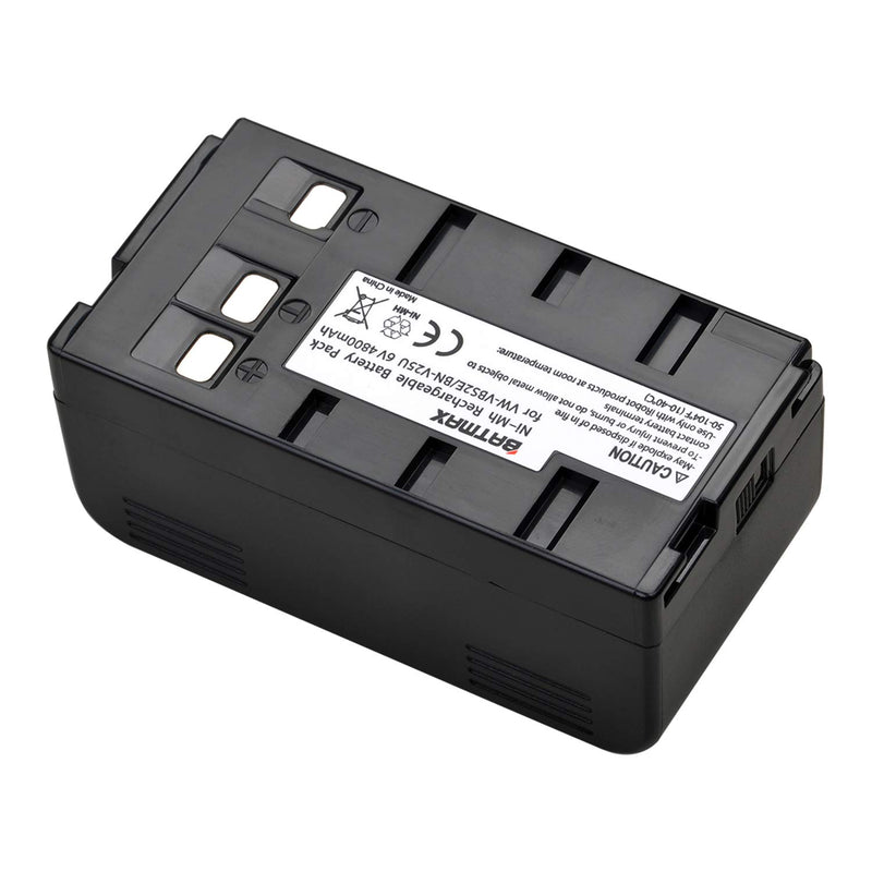 [AUSTRALIA] - Batmax 1Pc 4800mAh BN-V25U Battery for JVC BN-V10U, BN-V11U, BN-V12U, BN-V14U, BN-V15, BN-V18U, BN-V22U, BN-V24U, BN-V25U PANASONIC PV-BP15 PV-BP17 Cameras 