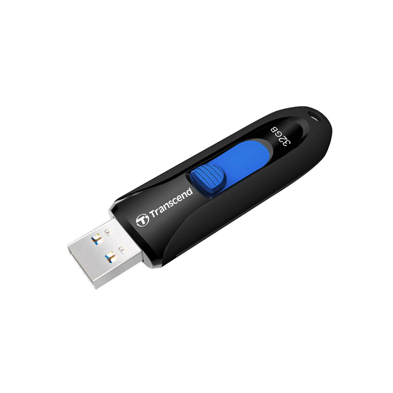 Transcend 32GB JetFlash 790 USB 3.1 Flash Drive (TS32GJF790K),Black Black