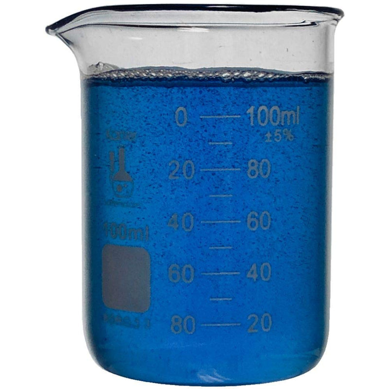 Karter Scientific 214T2, 3.3 Boro, Griffin Low Form, Glass Beaker Set - 3 Sizes - 50ml, 100ml, 250ml 50 / 100 / 250mL STANDARD
