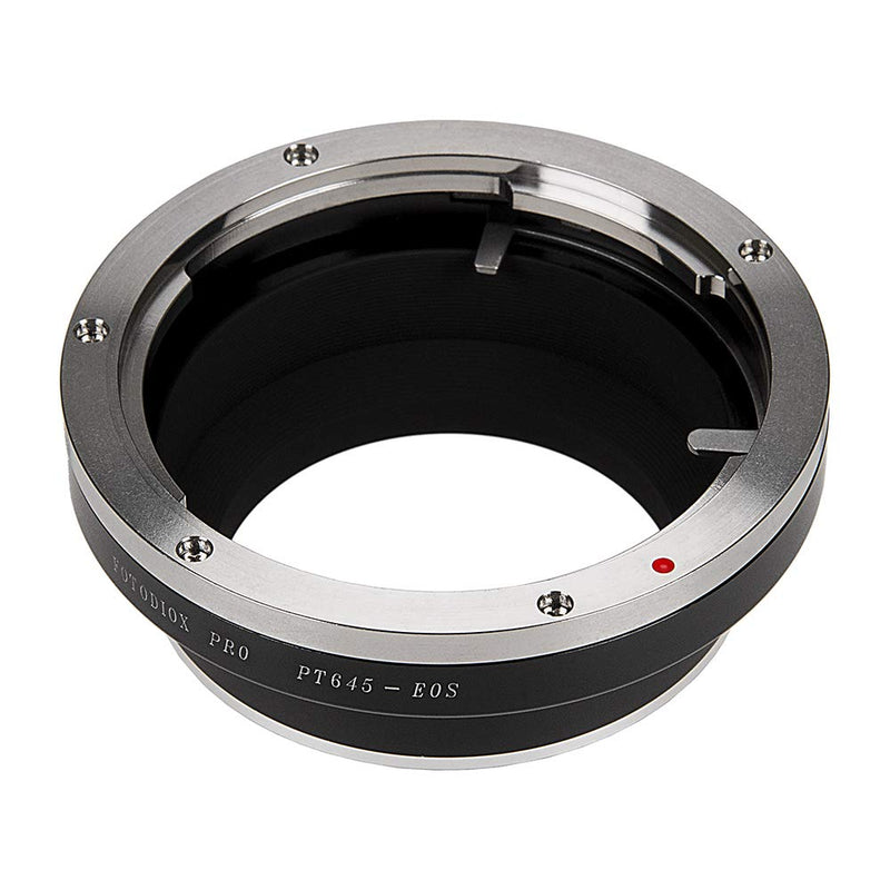 Fotodiox Pro Lens Mount Adapter, Pentax 645 Lens to Canon EOS Camera Mount Adapter, for Canon EOS 1D, 1DS, Mark II, III, IV, 1DC, 1DX, D30, D60, 10D, 20D, 20DA, 30D, 40D, 50D, 60D, 60DA, 5D, Mark II, Mark III, 7D, Rebel XT, XTi, XSi, T1, T1i, T2i, T3, ...