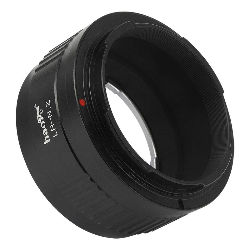 Haoge Manual Lens Mount Adapter for Leica R LR Lens to Nikon Z Mount Camera Such as Z7II Z6II Z6 Z7