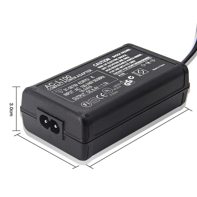 AC Adapter Charger Compatible Sony Handycam DCR-TRV230 TRV33 TRV210 TRV250 TRV260 TRV280 TRV330 TRV340 TRV460 TRV480 TRV510 TRV520 TRV530 TRV19, CCD-TRV37, 36,43,68,CCD-TRV41, TRV108 Camcorder