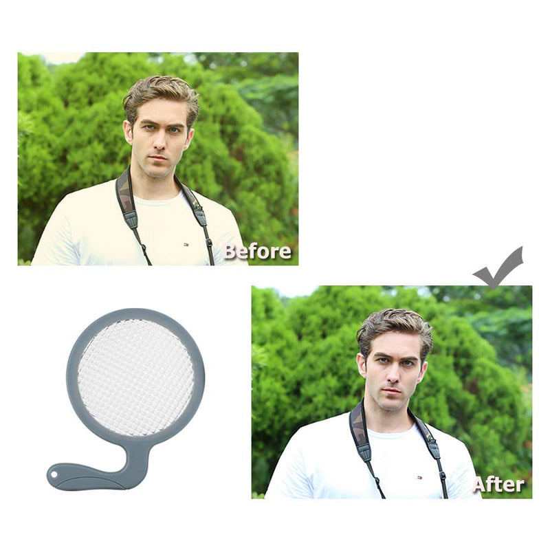 JJC Durable and Lightweight Universal White Balance Filter for Lenses up to 95mm Diameter, Certified 18% Transmission for Metering