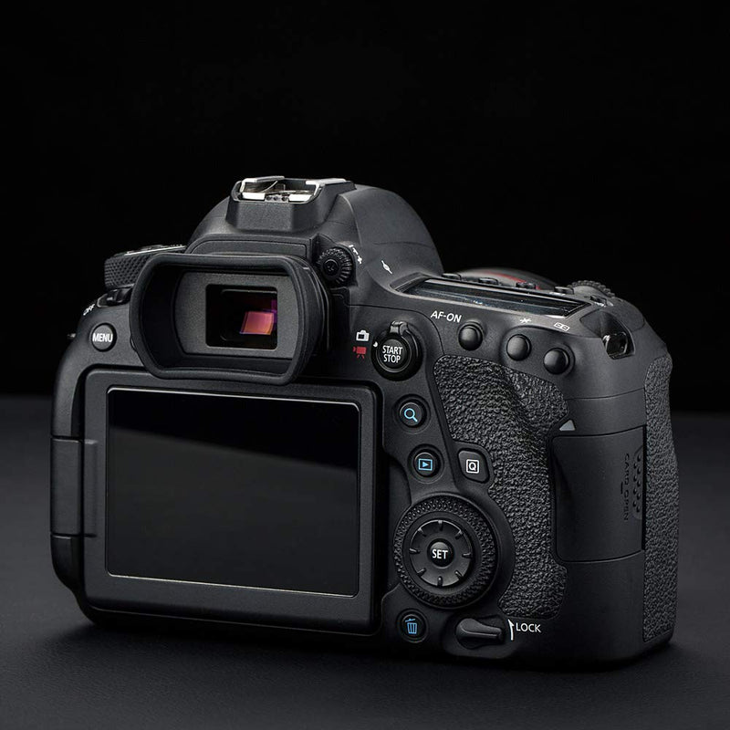 Soft Camera Eyecup Eyepiece Viewfinder Eyeshade for Canon EOS 6DM2 5DM2 6D 5D Mark II 90D 80D 77D 70D 60D 50D 4000D 2000D Rebel T100 T8i T7i T7 T6s T6i T6 T5i T5 T4i SL3 SL2 Replac Canon EB EF Eye Cup Replace Canon EF EB Eyecup