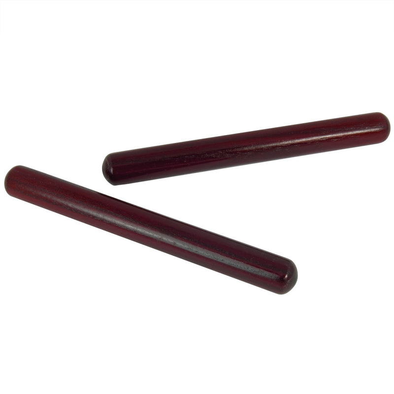 TIGER CLA7-RD | Redwood Finish Wooden Claves | 20 cm Length Pair of Claves