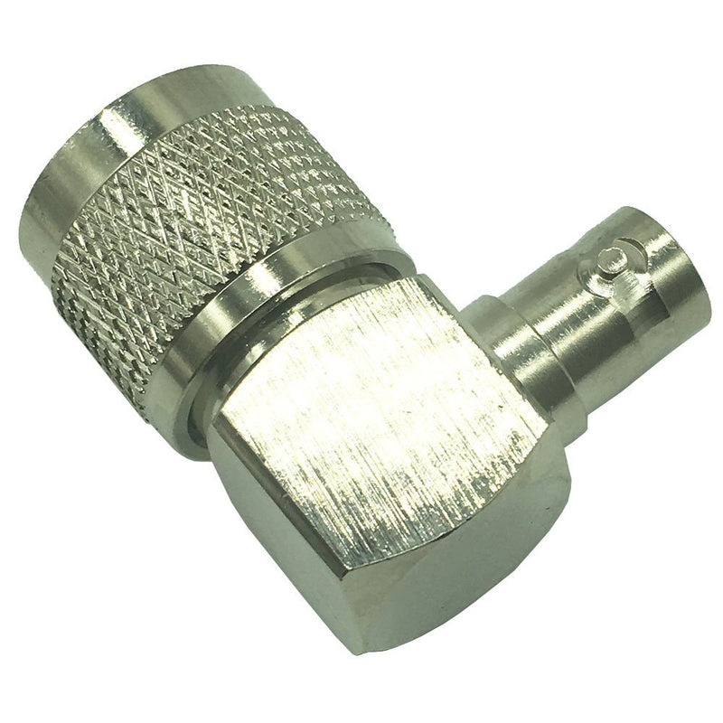 DONG Right Angle 90 Degrees RF Connector PL259 UHF Male Plug to BNC Female Jack Right Angle Adapter 2 Packs