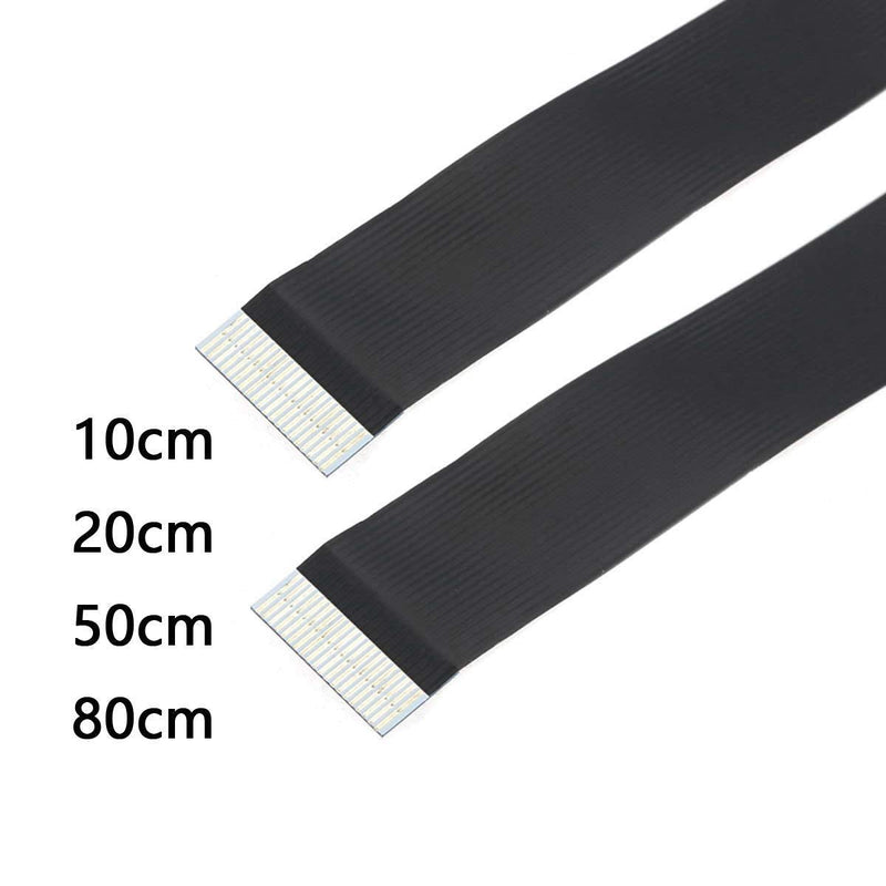 [AUSTRALIA] - Xiwai CYFPV Dual 90 Degree Right Angled HDMI Type A Male to Male HDTV FPC Flat Cable for FPV HDTV Multicopter Aerial Photography (0.8M) 