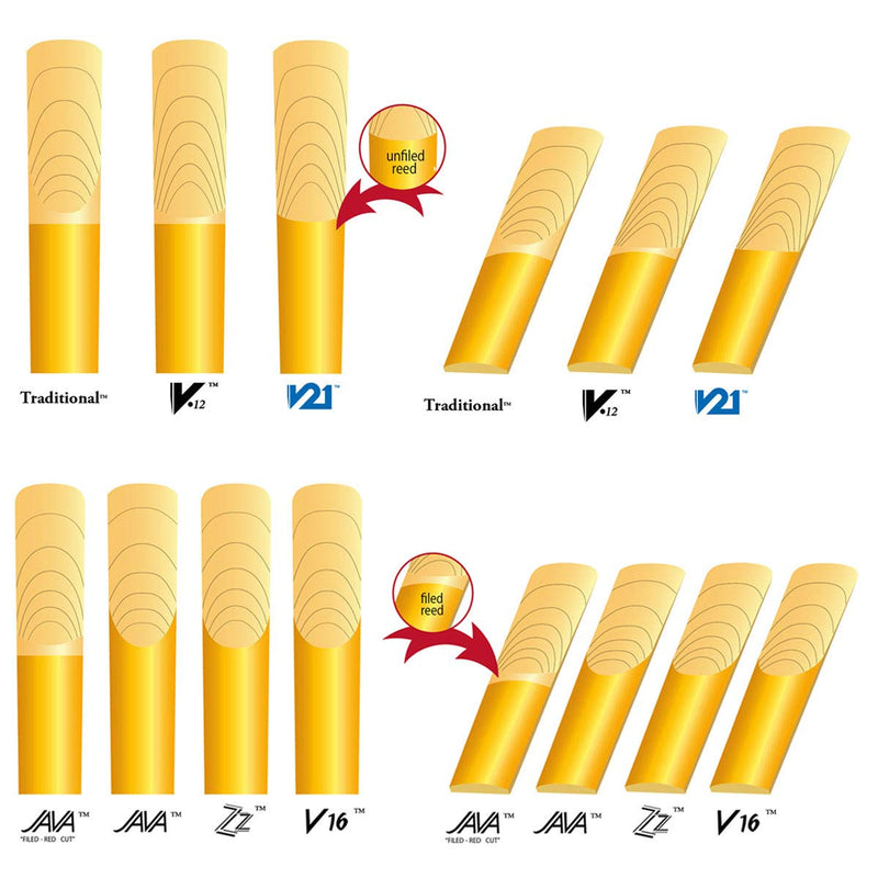 [AUSTRALIA] - Vandoren CR8125 Bb Clarinet V21 Reeds Strength 2.5; Box of 10 