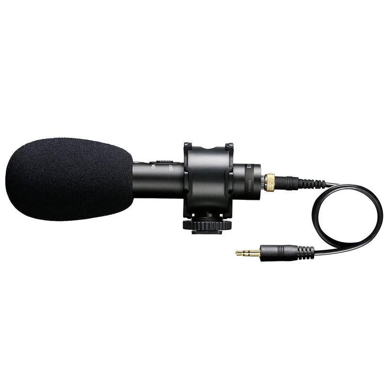 X/Y Stereo Condenser Video Microphone, BOYA BY-PVM50 On-Camera Stereo Video Microphone Including Windscreens & Case Compatible with Canon Nikon DSLR Camera Sony Panasonic Camcorders