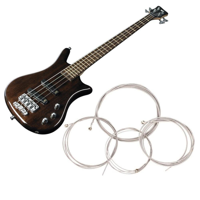 Timiy Lightweight Durable Stainless Steel Precision Bass 4-String Set Electeic Bass String Accessory