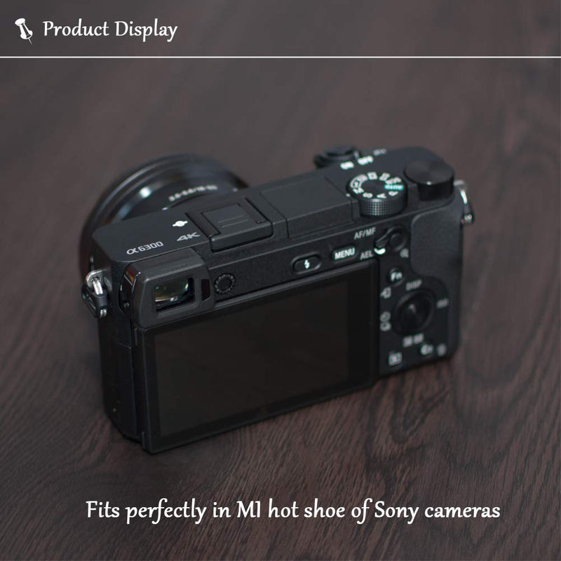 VKO Hot Shoe Cover, Hot Shoe Cap, Hot Shoe Protector Compatible with Sony A6100 A6600 A7III A6500 A6400 A6300 A6000 A77II A7II A7RII A7RIII A7RIV A7SII A99II RX10II RX100II Replaces FA-SHC1M(5-Pack) 5 PCS