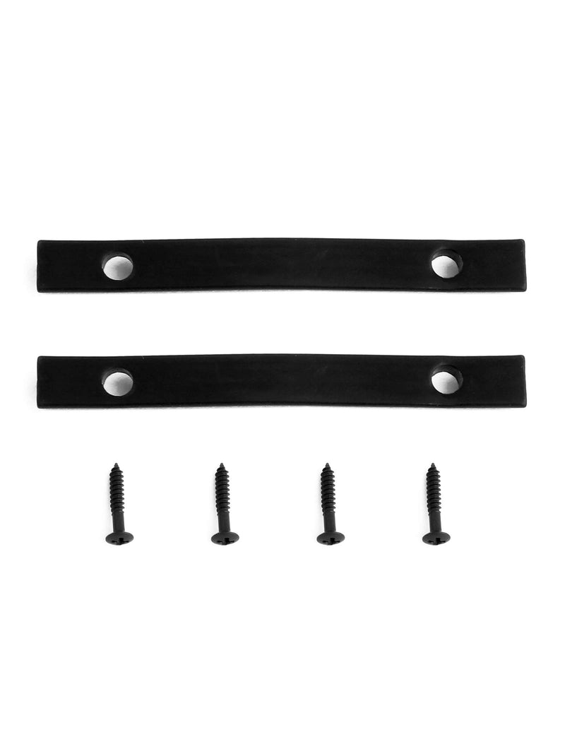 Holmer Guitar String Retainer Bar String Tension Bars Headstock String Trees 44.8mm for Floyd Rose Tremolo Style Electric Guitar Parts Black.