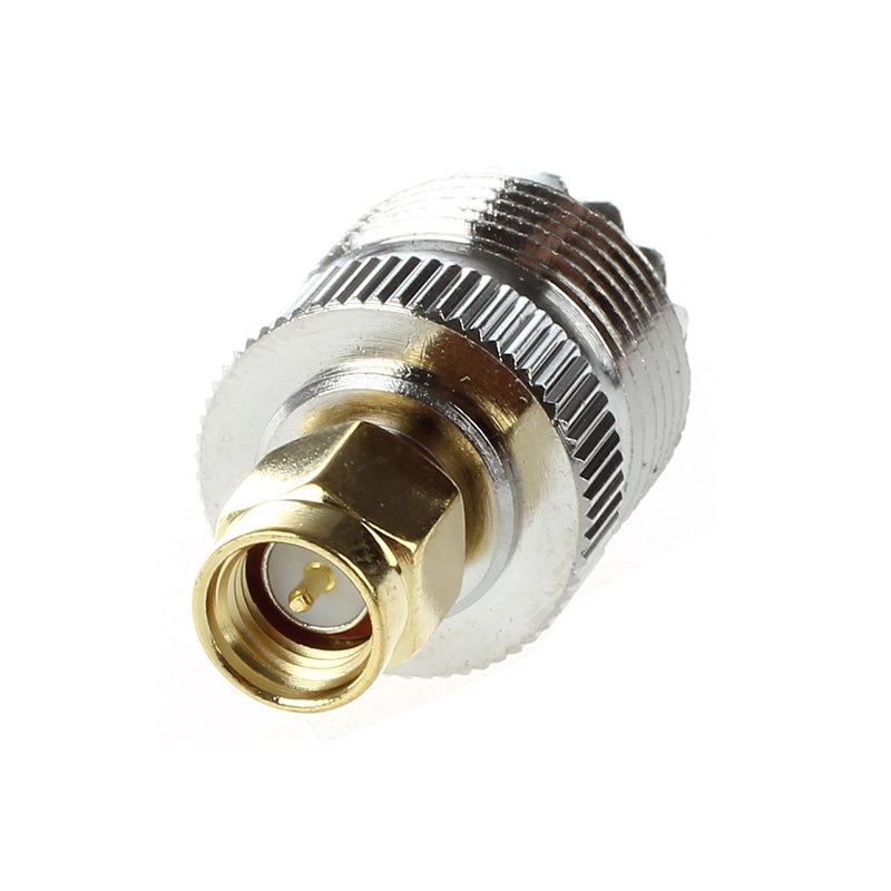 DHT Electronics 2pcs RF coaxial coax adapter SMA male to UHF female SO-239 SO239