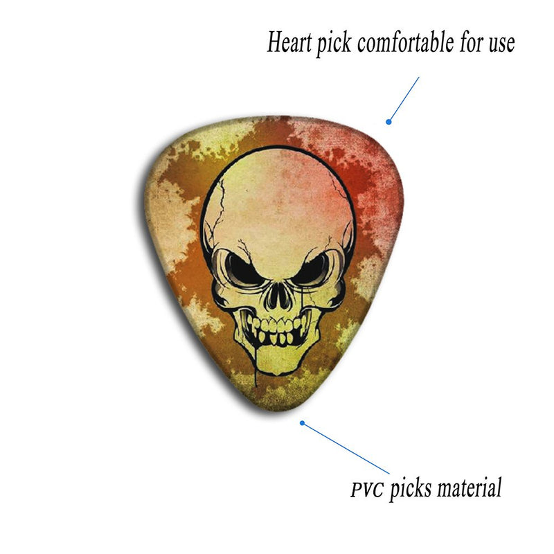 SOACH guitar picks musical instruments thickness 0.46mm plectrum two sides colors 10-pack