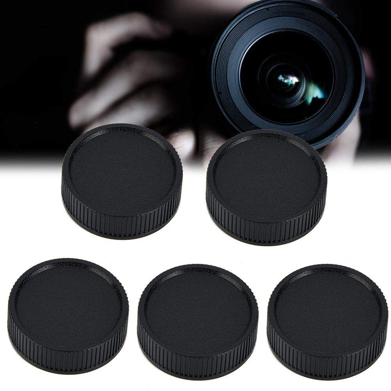 5Pcs Lens Cap,Portable Camera Rear Lens Cover for Leica L39 M39 and 39mm Screw Mount Camera Lenses