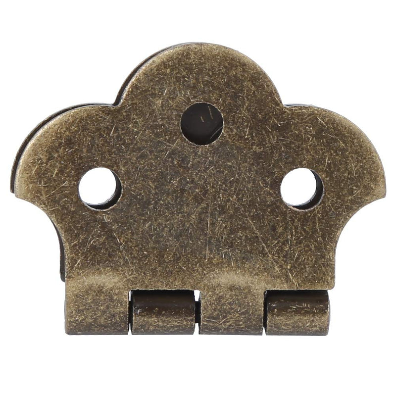 Bronze 3-String Guitar Hinge Tailpiece Hardtail Compatible with 3-String Cigar Box Guitars