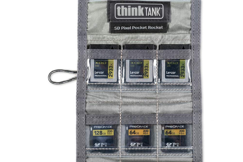 Think Tank Photo SD Pixel Pocket Rocket Memory Card Case (Black) Black