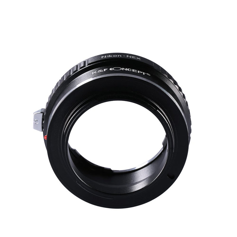 K&F Concept Lens Mount Adapter for Nikon AI Lens to Sony NEX E-Mount Camera, fits Sony NEX-3 NEX-3C NEX-3N NEX-5 NEX-5C NEX-5N NEX-5R NEX-5T NEX-6 NEX-7 NEX-F3 NEX-VG10 VG20