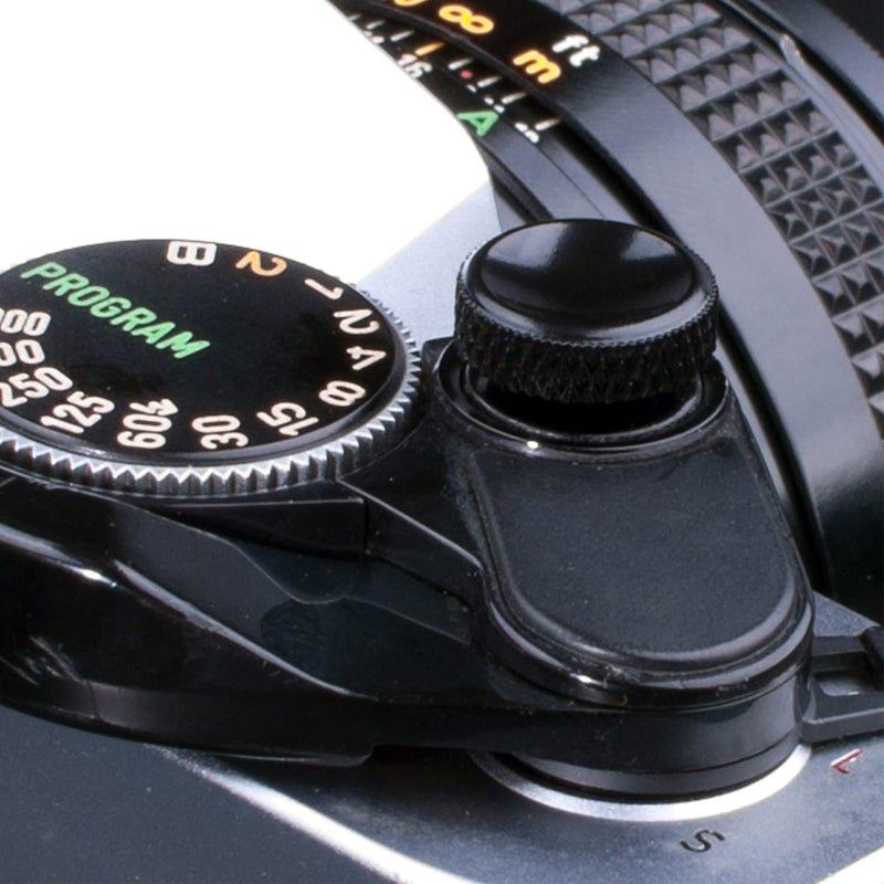 (2 Pack) PIBIETTN Camera Shutter Button, Copper Soft Shutter Release Button Compatible with Fujifilm Fuji Sony Leica Camera Release Button Black